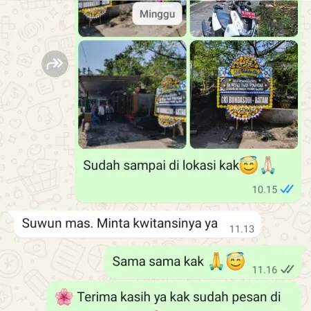 Pengiriman Papan Bunga Duka Tegalharjo Jebres