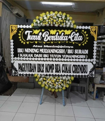 Papan Bunga di Tegalharjo Jebres